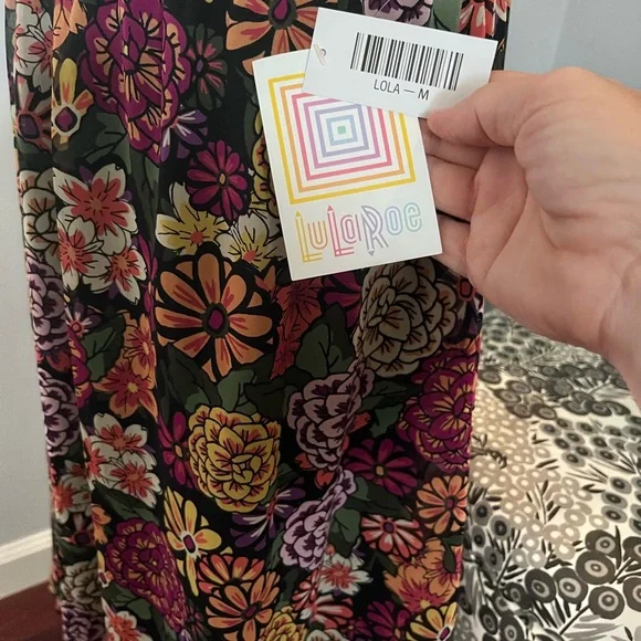 LuLaRoe Vibrant Floral Maxi Skirt - Picture 2 of 3